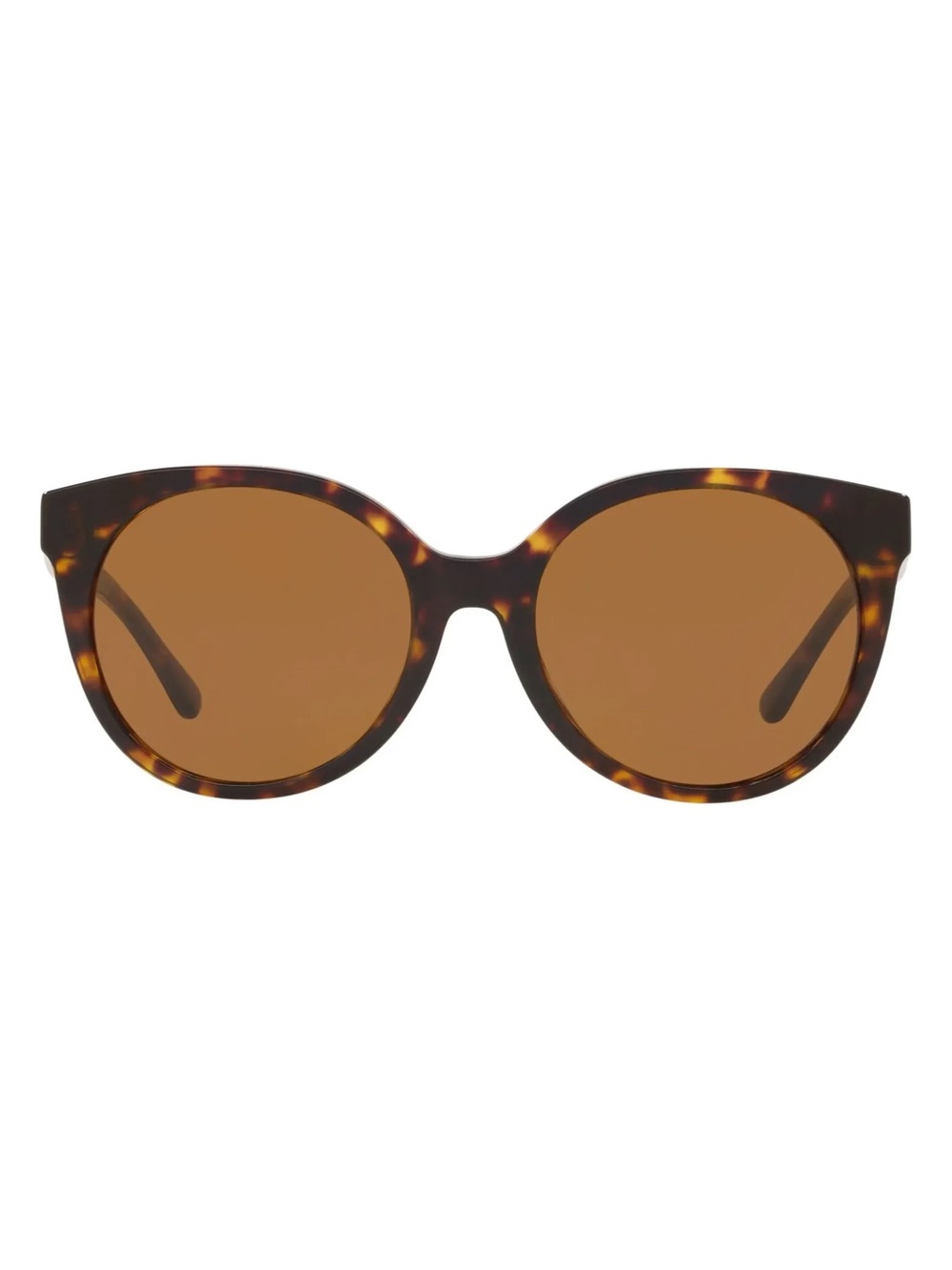 Tory Burch Tortoiseshell Round Women’s Sunglasses - Brown Lenses